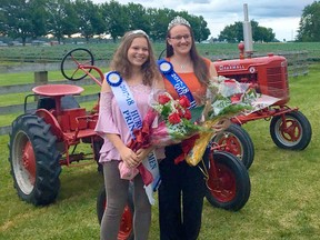 South Huron hosted the 90th Huron County Plowing Match on Friday Aug. 18, 2017 near Crediton in South Huron. Kara Hendriks and Brooklyn Hendriks of Ashfield Township were named Queen & Princess of Huron County Furrow.