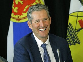 Manitoba Premier Brian Pallister is working to return Manitoba's budget to balance. The NDP have been quick to criticize Tory plans but haven't been able to provide any alternatives. LARRY WONG/POSTMEDIA Files