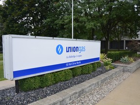 Union Gas headquarters on Keil Drive in Chatham.