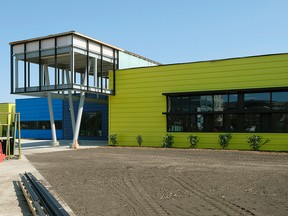 Constable Daniel Woodall School, located at 315 Windermere Road in southwest Edmonton, is one of the new public schools opening this year. (PHOTO BY LARRY WONG/POSTMEDIA)