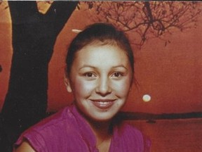 Photo of Sonya Nadine Cywinkcontributed by Shades of our Sisters, exhibit about her and one other missing and murdered Indigenous girl in Ontario.