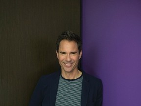 Eric McCormack returns to TV Sept. 28 on a reboot of the popular Will & Grace. (Special to Postmedia News)