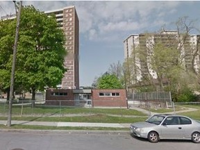 Two teens were shot at a highrise on  Tedder St. in the Jane St.-Lawrence Ave. W. area. (GOOGLE MAPS)