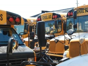 Intelligencer file photo
Motorists are being reminded of traffic laws concerning school buses as the vehicles will be returning to local roadways next week.