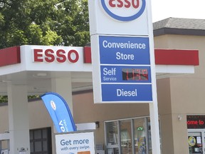 An Esso station on St. Clair Ave. E. had its price posted at 113.9 a litre on Tuesday August 29, 2017. (Jack Boland/Toronto Sun)