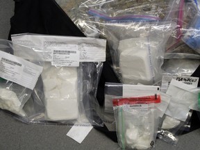 The drugs were seized by RCMP on Aug. 25 at a West Edmonton residence. Daniel Gleason, 28, and brother Kevin Gleason, 22, were also arrested at that time. Both have since been released on bail with court dates set for Sept. 25.