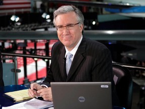 In this May 3, 2012 file photo, Keith Olbermann poses at the Ronald Reagan Library in Simi Valley, Calif. (AP Photo/Mark J. Terrill, File)