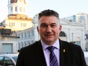 James Bezan, Member of Parliament for Selkirk-Interlake-Eastman in Kingston, Ont. on Thursday March 12, 2015. Steph Crosier/Kingston Whig-Standard/QMI Agency