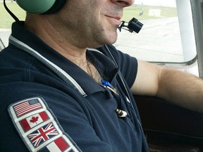 Pilot Jeff Cartman of Sudbury.