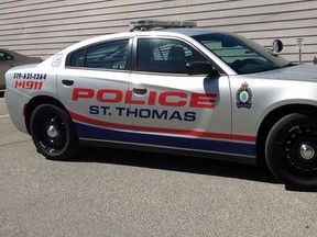 St. Thomas police car - new