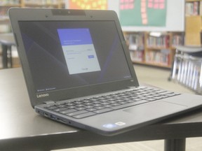 More students through NGPS schools this year will have access to their own personal laptop learning devices, after NGPS added 2,300 additional devices over the summer (Joseph Quigley | Whitecourt Star).