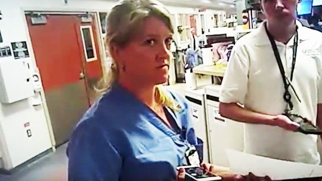 Cop Who Roughly Arrested Nurse Fired From Medic Job Toronto Sun