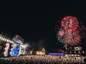 The WayHome Music and Arts festival at the Burl's Creek Event Grounds in Oro-Medonte is pictured in this handout photo. (Handout)