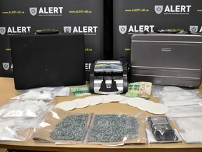Drugs, cash, Mercedes-Benz SUV seized in Grande Prairie drug bust