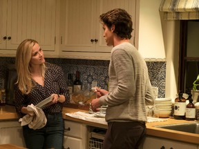 This image released by eOne shows Reese Witherspoon, left, a scene from "Home Again." (Karen Ballard/eOne via AP)