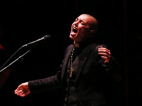Sinead O'Connor appeared at Massey Hall tonight in downtown Toronto, Ont. on Friday October 24, 2014. (Stan Behal/Postmedia Network)