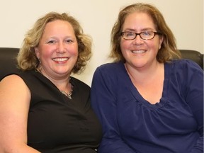 Tim Meeks/The Intelligencer
Jackie Dales and Glenda Pinault have started the Rainbow Caregivers Support Network to provide a safe space to express concerns and feelings, share resources and nuture advocacy of the LGBTQ community.