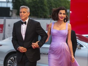 George and Amal Clooney. (WENN.com)
