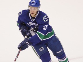 Vancouver Canucks' Bo Horvat (Postmedia Network file photo)