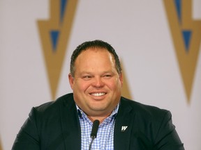 Blue Bombers CEO Wade Miller