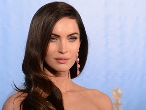 Actress Megan Fox poses in the press room at the Golden Globes awards ceremony in Beverly Hills on January 13, 2013. AFP PHOTO/Robyn BECK (Photo credit should read ROBYN BECK/AFP/Getty Images)