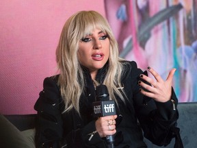 Singer Lady Gaga speaks during a press conference for "Gaga: Five Foot Two" during the 2017 Toronto International Film Festival at TIFF Bell Lightbox September 8, 2017, in Toronto, Ontario. (Valerie Macon/Getty Images)