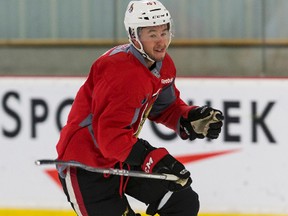 Francis Perron skates during the 2016-17 Ottawa Senators rookie camp Thursday September 15, 2016. (Errol McGihon/Postmedia)