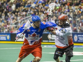 Stephan Leblanc and the Toronto Rock open their 2017-18 schedule on Dec. 8 with a game in Buffalo against the Bandits. (ERNEST DOROSZUK/Toronto Sun files)