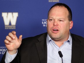 Blue Bombers president and CEO Wade Miller. (Brian Donogh/Winnipeg Sun/Files)