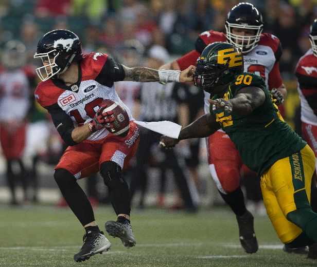 Jones Eskimos Lose The Game But Turn Corner Edmonton Sun