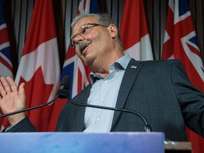 Ontario Public Service Employees Union president Warren "Smokey" Thomas is seen in a 2016 file photo. (CRAIG ROBERTSON/Posemedia Network)