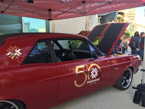 Fully-loaded ? and fully restored ? 1967 Ford Falcon built to mark Fanshawe College?s milestone anniversary. (JENNIFER BIEMAN, The London Free Press)