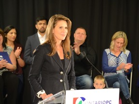 Caroline Mulroney at the Ontario PC Party nomination meeting for the York-Simcoe riding, Sunday, September 10, 2017. (Patrick Bales/The Packet & Times/Postmedia Network)