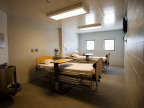 An inmate segregation room is shown during a media tour of the Toronto South Detention Centre in Toronto on Thursday, Oct. 3, 2013. (THE CANADIAN PRESS/Nathan Denette)