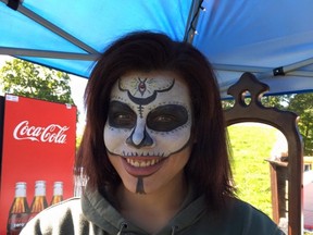 Supplied Photo
Face painting is one of the popular activities for children and adults at the Voodoo RockFest, being held at the Napanee Fairgrounds on Friday and Saturday, Sept. 22-23.