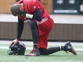 With starting quarterback Trevor Harris out with a shoulder injury, Drew Tate will step in for the Ottawa Redblacks for the time being. (TONY CALDWELL/Ottawa Sun)