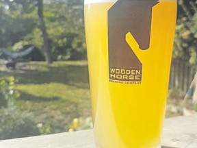 Wooden Horse?s seasonal Saison Kombucha blends beer with Chinese kombucha tea. (Wayne Newton/Special to Postmedia News)