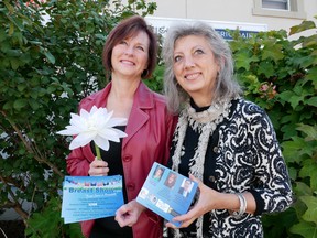 Brenda Pearce (left) and Irene Hurley.