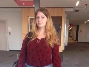 Kelsey Anderson, 17, claims her high school teacher told her she was too “busty” and that “plus-sized women” need to shop at stores that sell larger clothing. (Facebook/Melissa Barber)