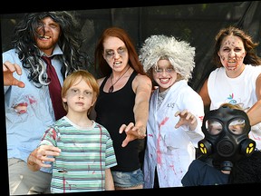 The zombies are back, Sept. 23, in Memorial Park! Get your tickets for Tillsonburg's 2nd annual Zombie Adventure. (CHRIS ABBOTT/FILE PHOTO)