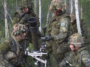 Ministry of National Defence had planned and controlled exercise conducted at former Bluewater Youth Centre this morning. (Postmedia Network File Photo)