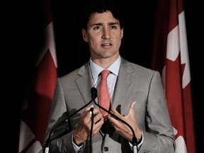 Prime Minister Justin Trudeau. (Ted Pritchard/Postmedia Network)