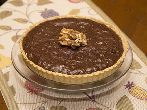 Chocolate Walnut Tart. (DEREK RUTTAN, The London Free Press)