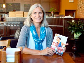 Chatham author Sylvia Taekema holds her new book Bad Shot, published earlier this summer by Lorimer. The Toronto publishing company liked Taekema’s book but suggested she set it in Chatham-Kent – hence the references throughout the book about places like CM Wilson and Dresden.
