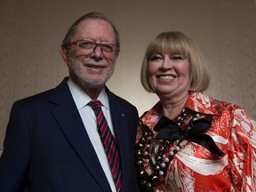 Dianne and Irv Kipnes are being honoured with the University Hospital Foundation's Peter Lougheed Award for the Advancement of Health Sciences on Wednesday September 13, 2017  in Edmonton.  Greg  Southam / Postmedia