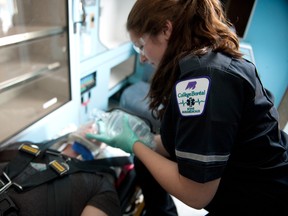 For a second consecutive year, all of College Boreal’s paramedic graduates were awarded the provincial Advanced Emergency Medical Care Assistant (AEMCA) certificate. Supplied photo