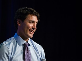 Prime Minister Justin Trudeau speaks during an event in Toronto on Monday, Sept. 11, 2017. (THE CANADIAN PRESS/PHOTO)