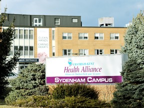The Sydenham Campus of the Chatham-Kent Health Alliance, in Wallaceburg.