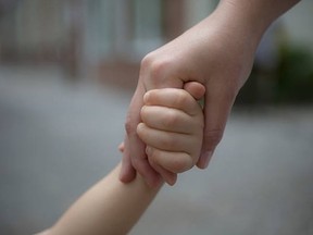 childrens hands