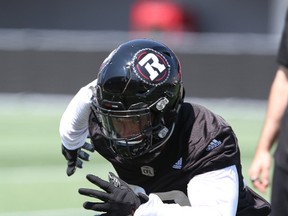 Khalil Bass played 11 games for the Redblacks, registering 39 tackles and two sacks. (Jean Levac/Ottawa Sun)